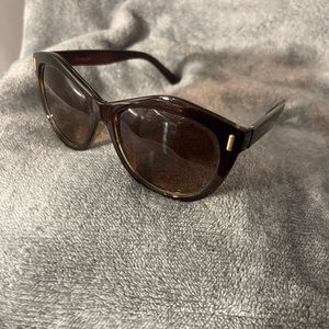 Brown and Gold Sunglasses
